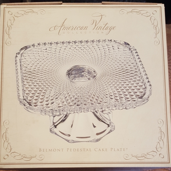 American Vintage Party Supplies Belmont Pedestal Cake Plate Poshmark
